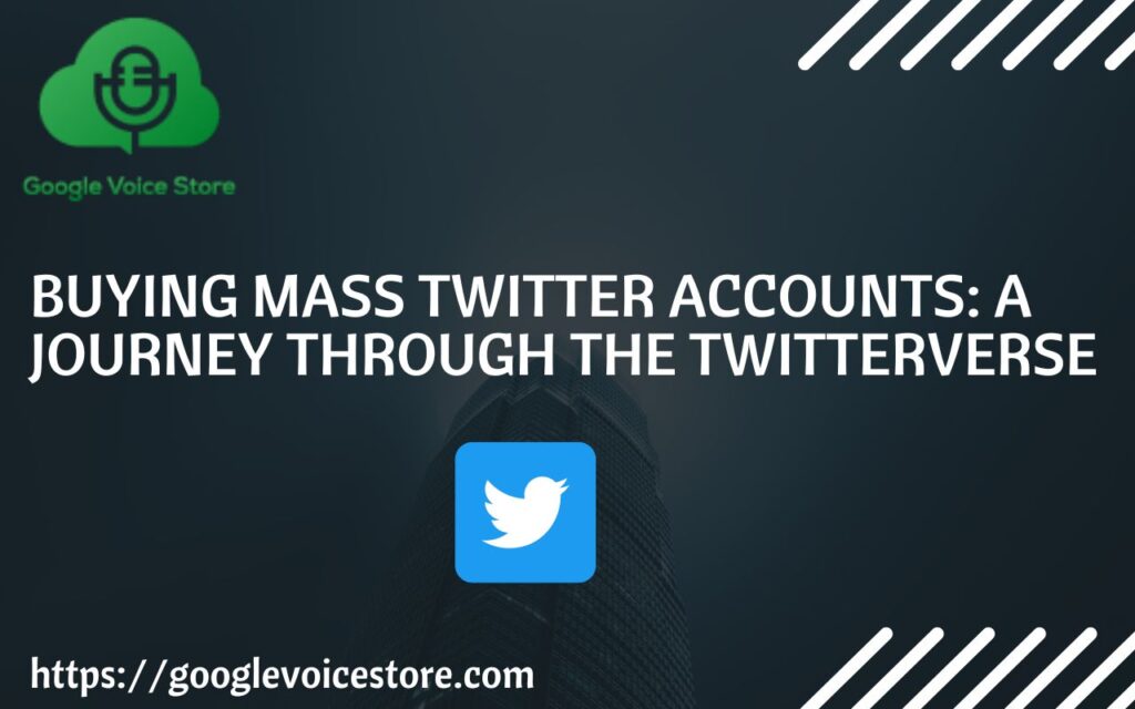 "Buying Mass Twitter Accounts: A Journey Through the Twitterverse"