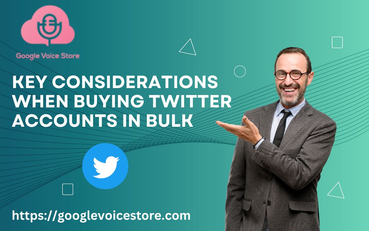 Look Before You Leap: Key Considerations When Buying Twitter Accounts in Bulk